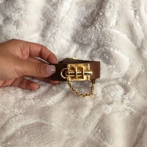 Rachel  Zoe leathered bracelet